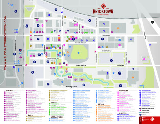 View Bricktown OKC Guide Map